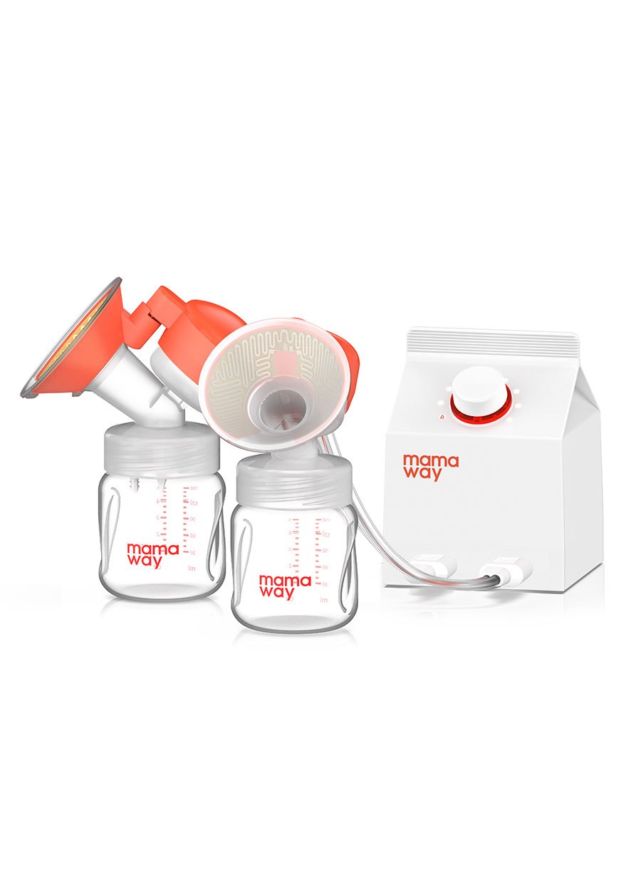 Mamaway電動雙邊熱敷吸乳器/擠乳器(A202210902)
