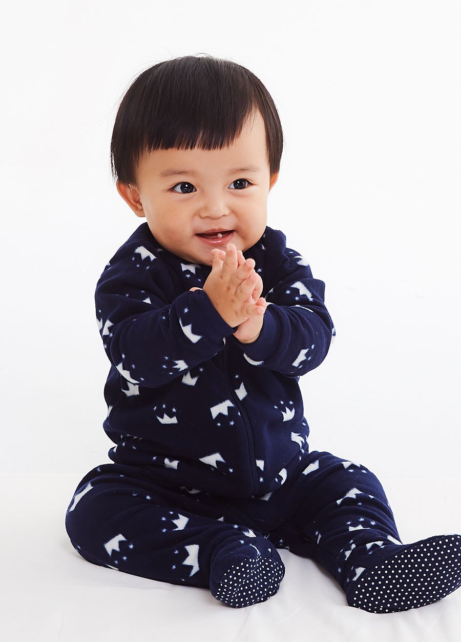 BABY超細刷毛連身衣