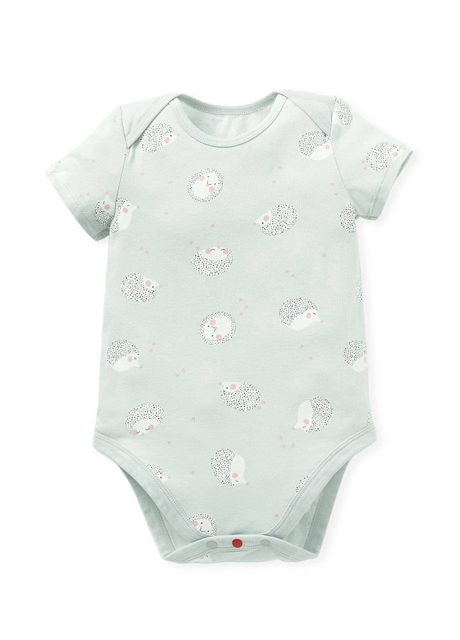 BABY Q彈棉質包屁衣(2入)-刺蝟寶寶