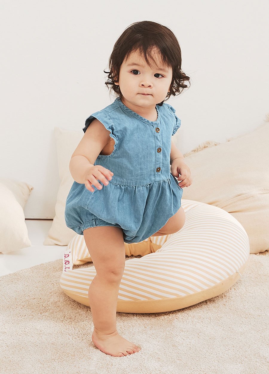 BABY 荷葉邊澎澎包屁衣