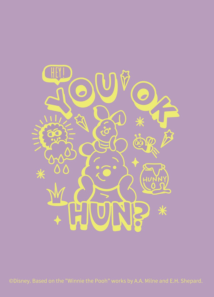 BABY迪士尼Q彈無袖連身包屁衣-趣味小熊維尼