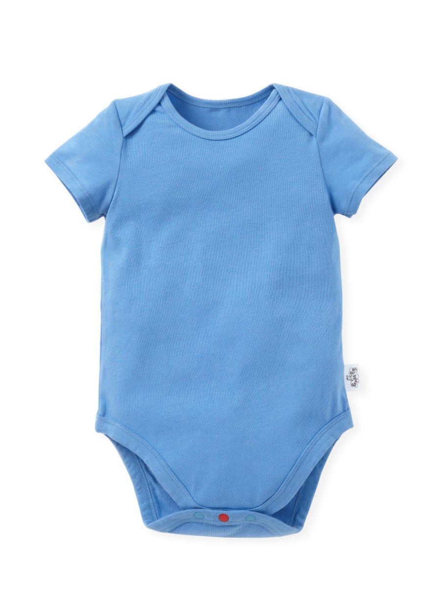 BABY Q彈棉質包屁衣(2入)-標籤佩佩豬