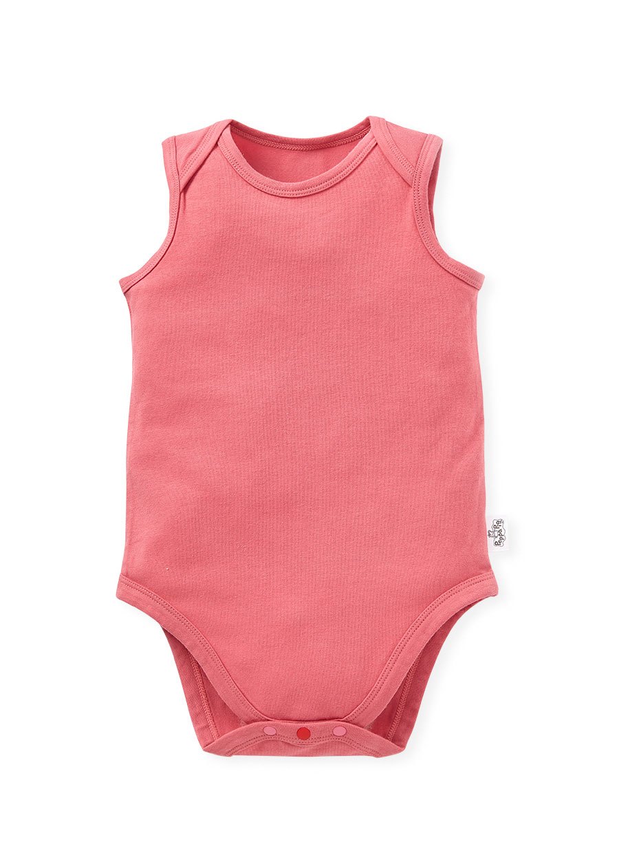 BABY Q彈棉質無袖包屁衣(2入)-跳舞佩佩豬