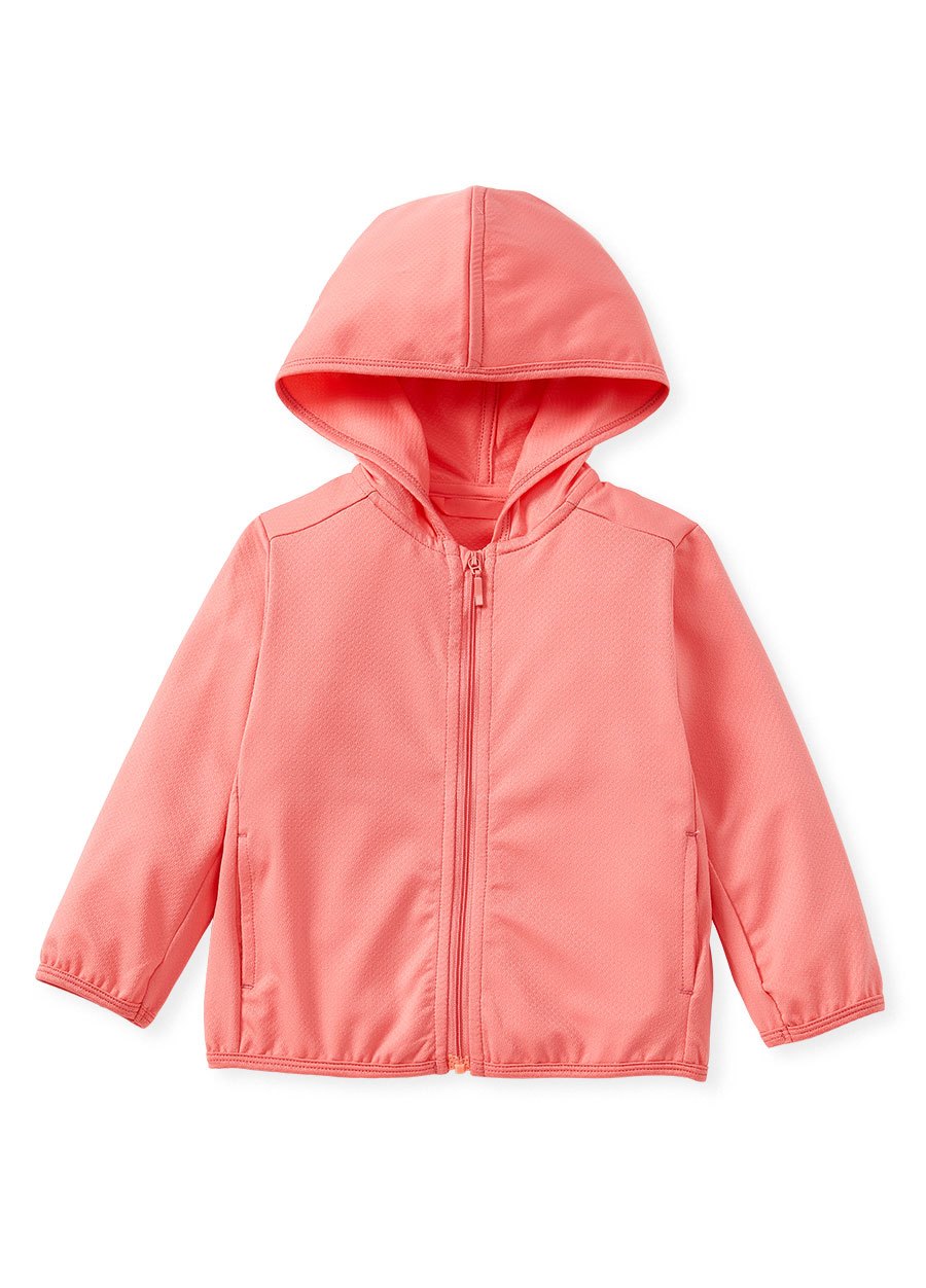 BABY抗UV網眼連帽外套