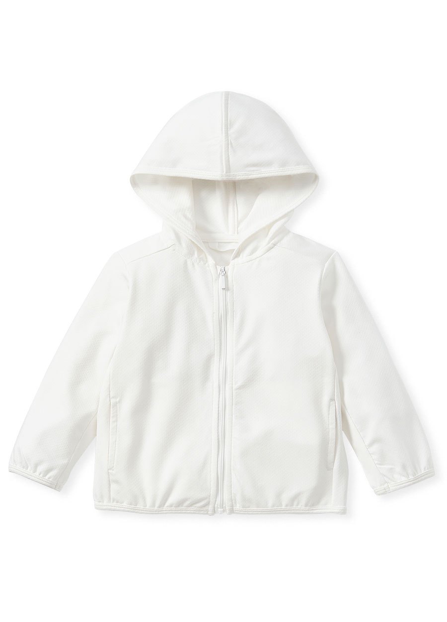 BABY抗UV網眼連帽外套