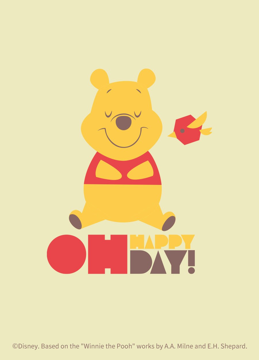 BABY迪士尼純棉長袖T恤-Q版維尼