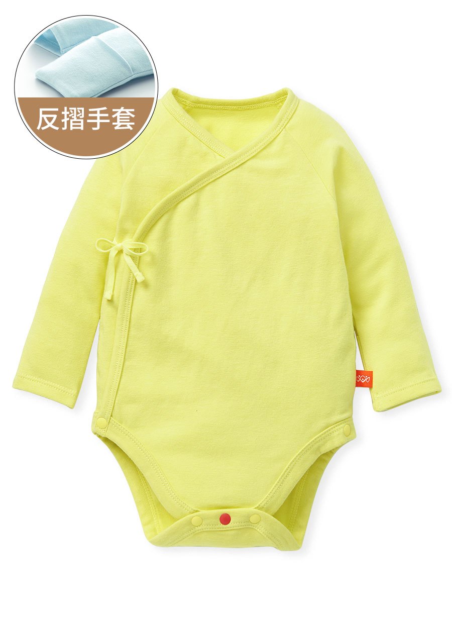 新生兒蓄熱保溫長袖包屁衣
