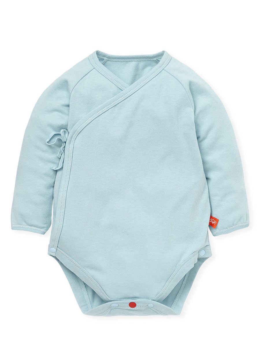 新生兒 Q彈棉質長袖包屁衣(2入)-星星