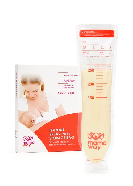 mamaway母乳冷凍袋(250ml/20入)