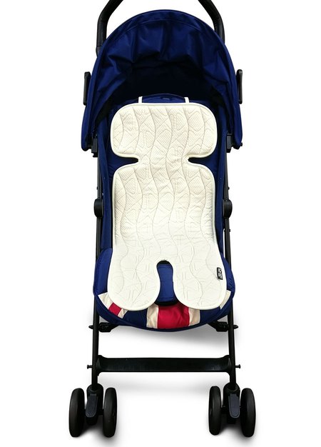 【買1送1】氣墊調溫抗菌推車坐墊2件組(原價$3960)-米白2