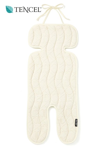 【買1送1】氣墊調溫抗菌推車坐墊2件組(原價$3960)-米白1