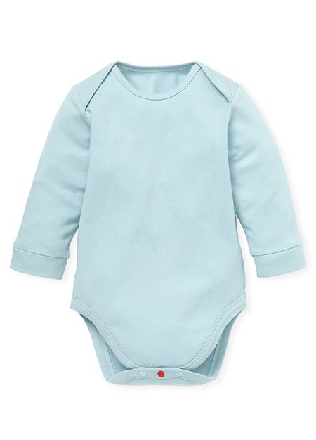 BABY Q彈棉質長袖包屁衣(2入)-星星