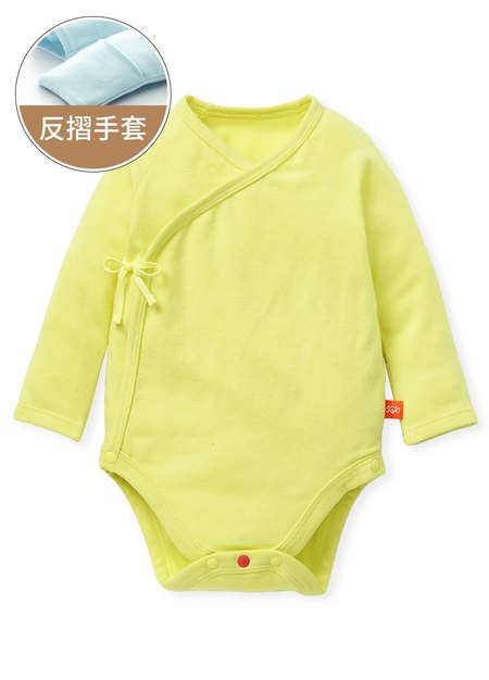 新生兒蓄熱保溫長袖包屁衣