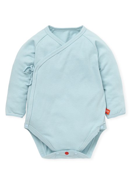 新生兒 Q彈棉質長袖包屁衣(2入)-星星