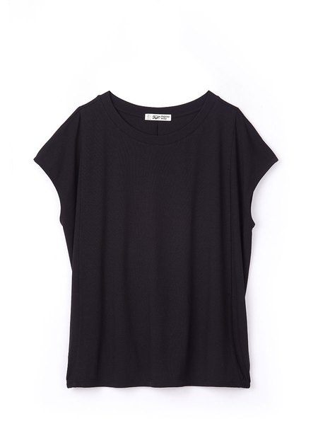 小蓋袖垂墜寬鬆孕哺上衣