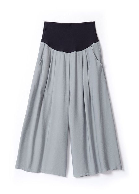 垂墜寬版孕婦褲裙