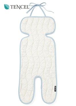 【買1送1】氣墊調溫抗菌推車坐墊2件組(原價$3960) - 淺藍