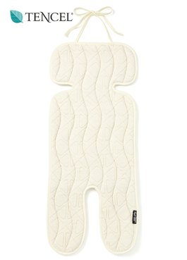 【買1送1】氣墊調溫抗菌推車坐墊2件組(原價$3960) - 米白