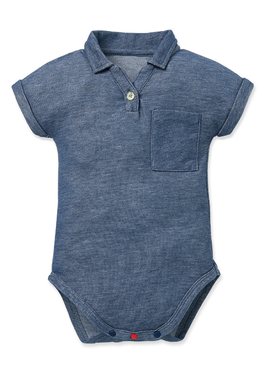 BABY 快乾POLO包屁衣