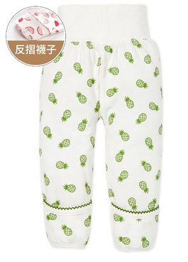 新生兒水果拼盤內著褲 - 黃綠