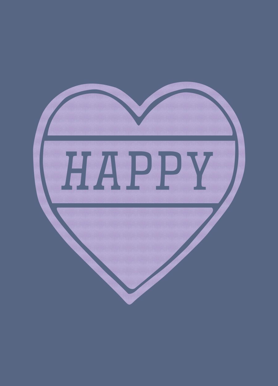Happy燙箔哺乳大學T