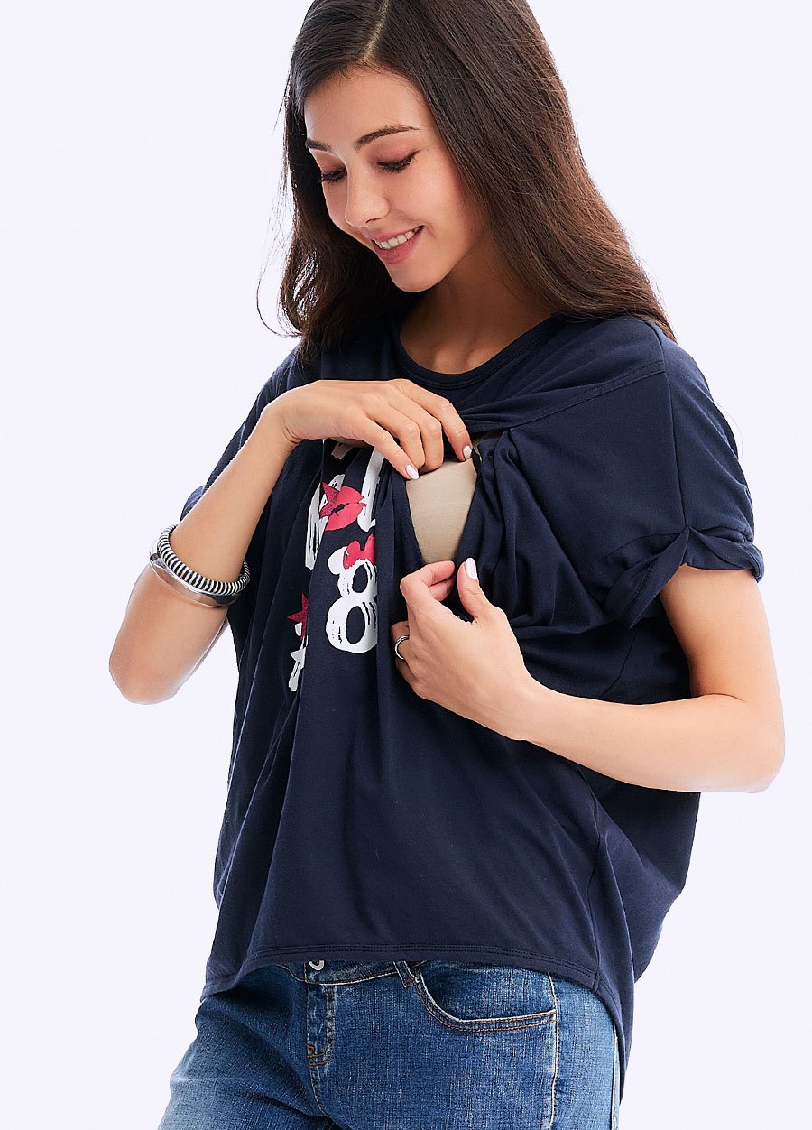 迪士尼繽紛米妮孕哺罩衫