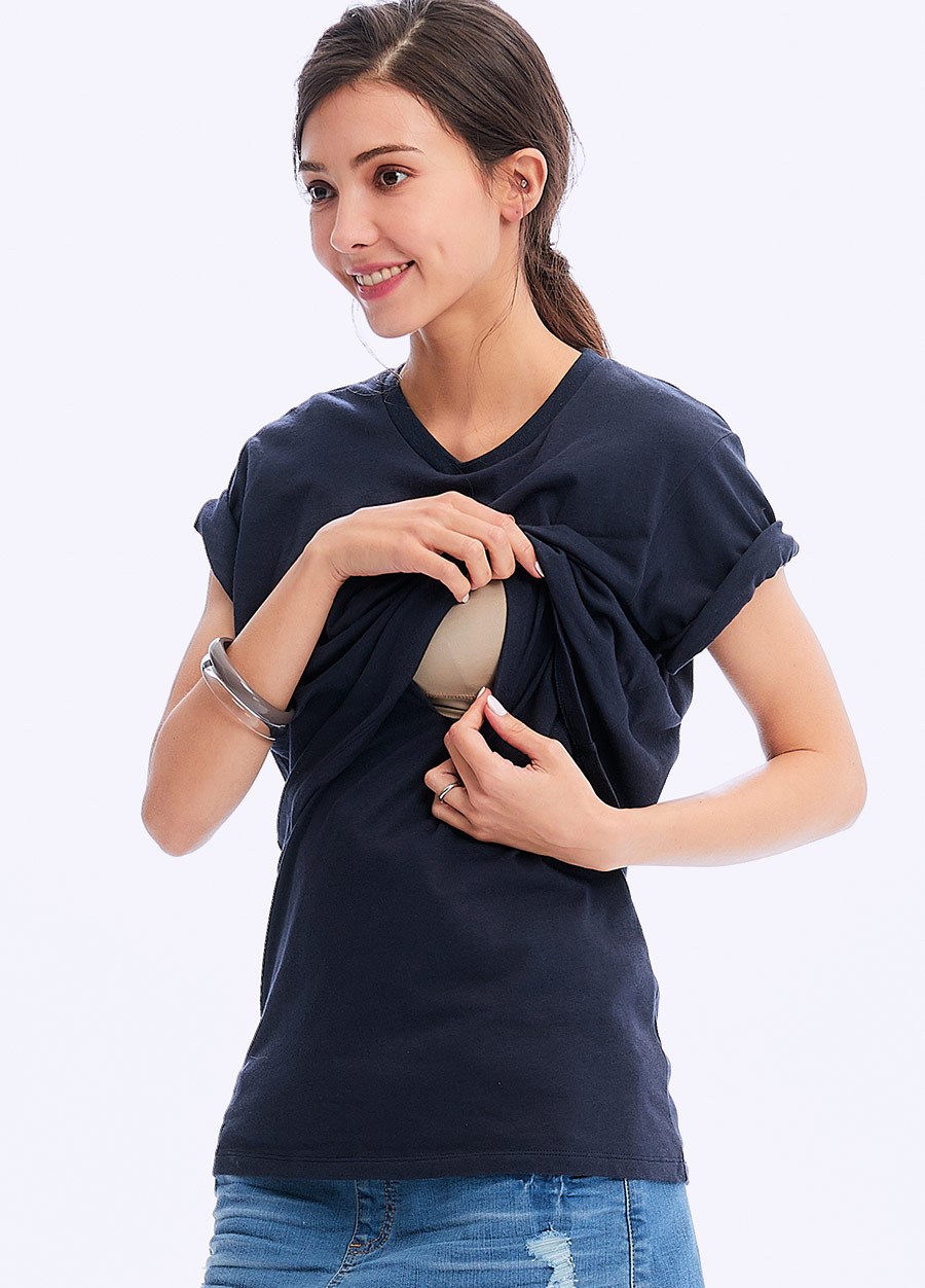 迪士尼米奇真愛假兩件哺乳上衣