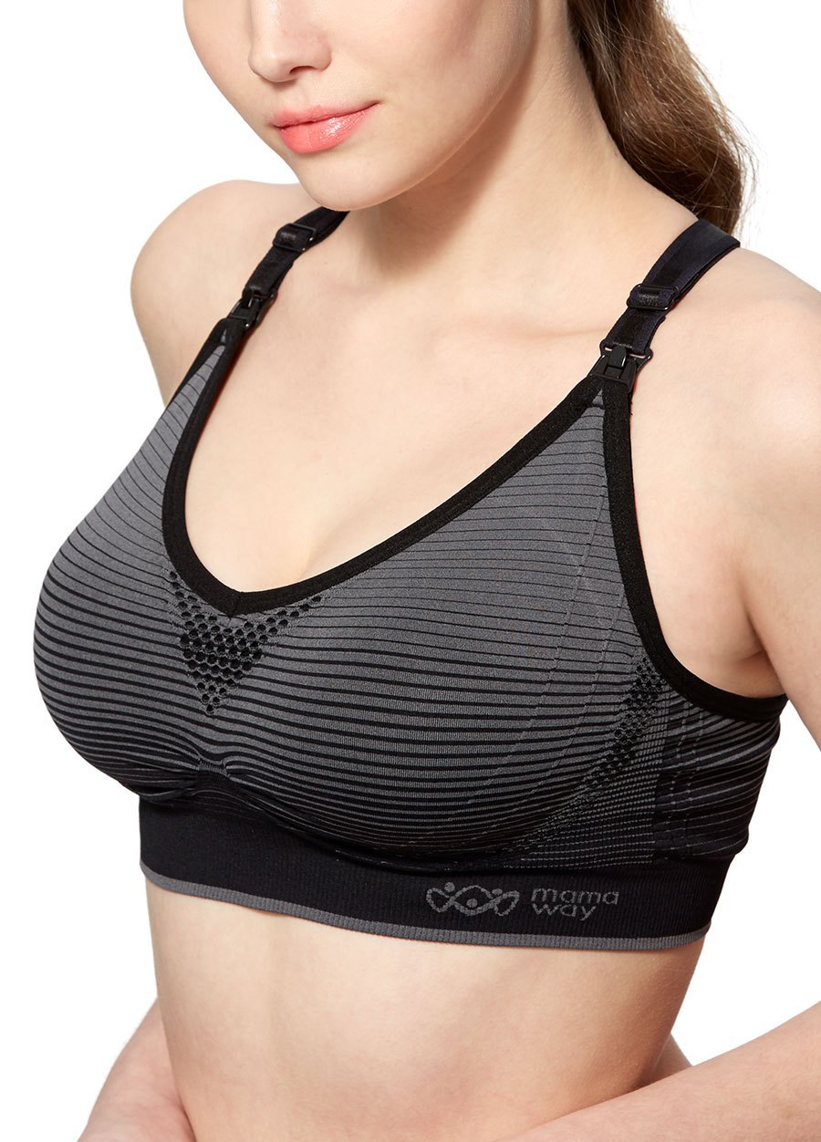全機能抗菌運動哺乳內衣(背扣款)