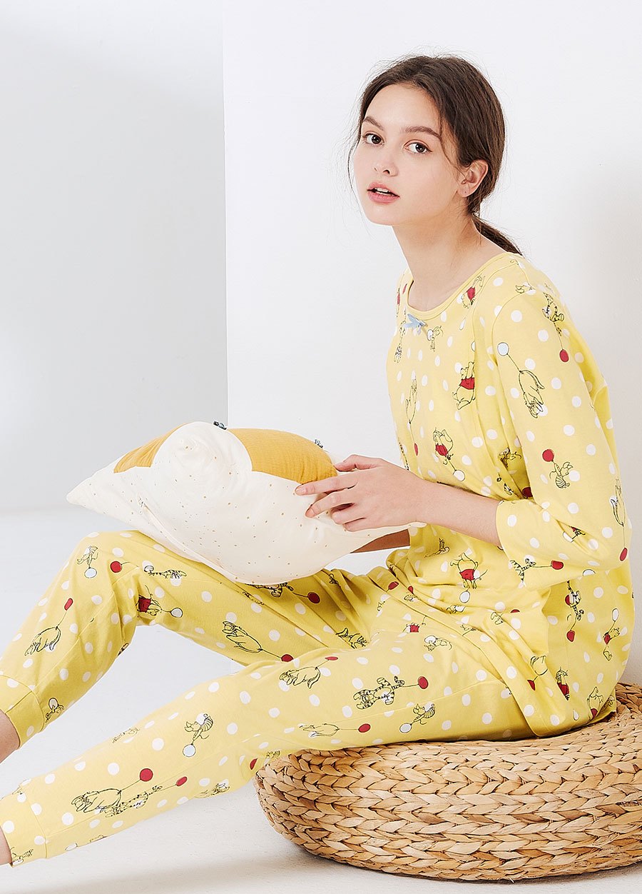 迪士尼維尼孕哺居家服組