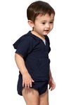 BABY連帽假兩件包屁衣