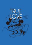 迪士尼TRUE LOVE刷毛長版孕婦裝.哺乳衣