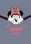 迪士尼HUG ME米妮孕婦裝.哺乳罩衫