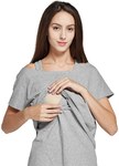 不對稱設計上衣+哺乳背心