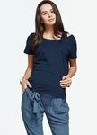 不對稱設計上衣+哺乳背心