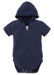 BABY連帽假兩件包屁衣