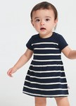 BABY 色條拼接包屁洋裝