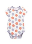 BABY Q彈棉質包屁衣(2入)-點點/水波紋