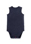 BABY Q彈棉質無袖包屁衣(2入)-星星