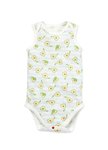 BABY純棉網眼無袖包屁衣(2入)-西瓜/柳丁/西洋梨