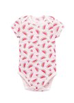 BABY純棉網眼包屁衣(2入)-西瓜/柳丁/西洋梨
