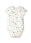 BABY Q彈棉質包屁衣(2入)-彩虹