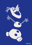 迪士尼冰雪奇緣雪寶包屁衣