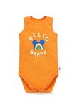 BABY純棉網眼無袖包屁衣(2入)-彩虹米奇
