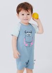 BABY迪士尼Q彈連身包屁衣-毛怪