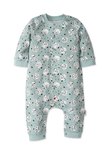 BABY長袖連身衣-點點貓狗