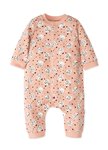 BABY長袖連身衣-點點貓狗
