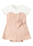BABY 拼接包屁洋裝