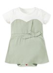 BABY 拼接包屁洋裝