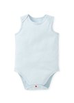 BABY Q彈棉質無袖包屁衣(2入)-幾何三角