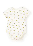 BABY Q彈棉質包屁衣(2入)-蛋黃